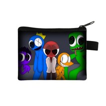 레인보우 프렌즈 지갑 애니메이션 게임 미니 지갑 클러치 가방 동전 파우치 여성 친구들, [18] 18