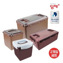 위니아딤채 딤채 김치냉장고 김치통 4종[세트판매], 2개, 6.5L
