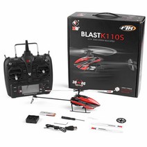 XK K110S 6CH 브러시리스 3D6G 시스템 RC 헬리콥터 RTF 모드 2 FUTABA S-FHSS과 호환 가능, 2 batteries