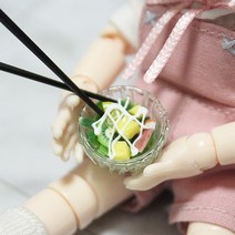 레인몰 미니어처 소품 샐러드 오비츠 육일돌