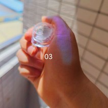 1그램/개 스파클링 크롬 레인보우 오로라 카멜레온 파우더 네이트 아이 섀도우 안료, 한개옵션1, 08 다크 카키