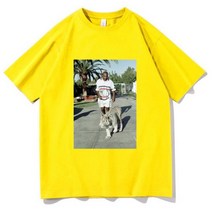 호랑이 동물 남자 남성 티셔츠 타이거 Tshirt 마이크 타이슨 반팔 티 오버 사이즈 100% 면 패턴 재미 스트릿 여성 여자 패션 힙합