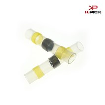 케이픽 자동납땜/방수/열수축 케이블 연결 튜브 솔더슬리브, 옐로우