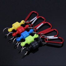 PGM1*^몰암산코리아 낚시용 다용도 마그네틱 버클 카라비너 도버클 등산 도고리 용버클 용고리 도카라비너^*1췤pgm, *^^옵션*^옐로우