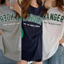 반팔 레터링 티셔츠 레인저T
