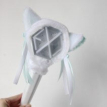 엑소 EXO 포카 포토카드 굿즈 라이트스틱용 Kpop 램프 커버 장식용 봉제 보호 커버 엑소 EXO 포카 포토카드 굿즈 라이트 스틱 1 개, 26