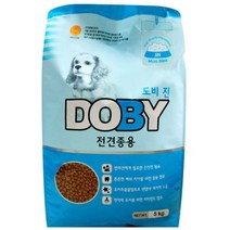 인터펫코리아 도비 진 대용량사료 성견사료 전견용 5kg x 2개
