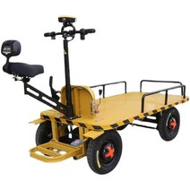 4륜 공장 현장 전동카트 손수레 리어카 동력운반차, 48V32A 배터리가 있는 모델 2x1m