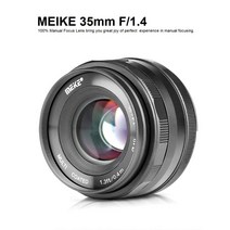 캠코더렌즈 카메라렌즈 Meike 35mm F1.4 소니 E 마운트 A7R/a7S X-T2 Eos-M M6/m4 Aps-C 렌즈 용 수동 초점, 03 Canon M