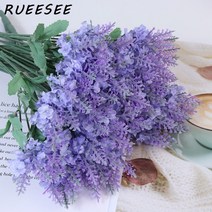 웨딩 부케 꽃 다발 졸업 결혼 식 백일 돌잔치 플라워 꽃꽃이 인테리어 장식 식물 사무실 응접실 거실 홈데코 꾸미기인공 내한 라벤더 gypsophila 6 스타일 로맨틱 발렌타인, jy0030-d