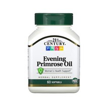 21세기 센트리 이브닝 프림로즈 오일 달맞이꽃 오일 소프트젤 60개입, 1개, 기본