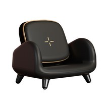 UM2 소파형 15W 고속 무선 충전기 아이폰 갤럭시 플립 에어팟 지원 UMWH-SOFA15W, 1개