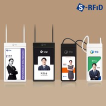 사원증케이스 고급 릴홀더 신분증 회원증 RF 카드 목걸이 케이스, 04.미니릴 케이스 화이트(No.163)
