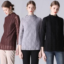 르오트 우아한 페미닌 레이스 블라우스