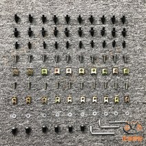 오토바이카울 페어링 Yamaha yzf r3 2014-18 r25 2015-2017 페어링 바디 볼트 키트 패스너 클립 나사, 없음