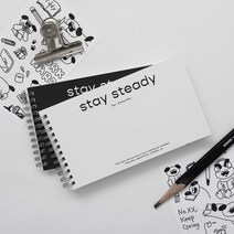만년형 위클리 플랜 stay steady 스터디플래너 (6개월), 블루