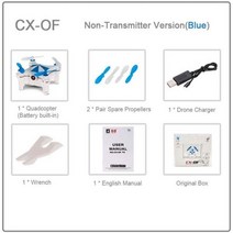 CX-OF gps RC 미니 드론 와이파이 FPV 광학 흐름 중력 센서 360 ° 플립 Quadcopter 아이 선물, CX-OF-NT-B