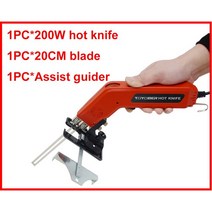 전기 손 도구 핫 나이프 키트 EPE 폼 커터 스폰지 폴리 우레탄 스티로폼 절삭, 01 200W 20cm Guider, 03 UK