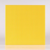 레고판 레고 클래식 호환 놀이판 25.6 x 25.6cm (32x32칸), 레고판 LB009 - 노랑