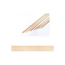 크리앤조이바스우드 몰딩2.4(14원형)1개FM3114모형재료, 단품