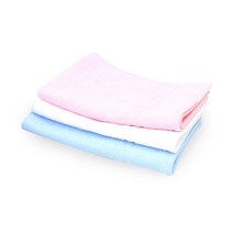 송월타올 호텔수건 미용수건 샤워가운 발매트, 10장, 06. 송월 직사각 행주28 분홍