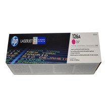 HP 정품토너 Color LaserJet CP1025nw 빨강 (NO.126A), 1개
