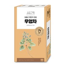 [쌍계명차] 쌍계 김동곤명인이 만든 우엉차 100T, 상세 설명 참조