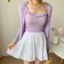 마롱패션 스커트 미니 치마 바지 캉 캉캉 밴딩