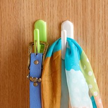 접착식 부착식 후크 걸이 고리 벽에붙이는 못없이 못안박고 못대신 / 이케아 스타일, 홀딩후크 화이트2개입