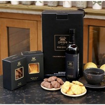 신라명과 콜드브루&쿠키세트 추석 명절 선물 답례품, 콜드브루+ 치즈쿠키+ 초코쿠키