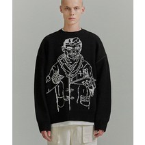 낫포너드 NOT4NERD Doctor Knit Sweater - Black NT021BK 146324