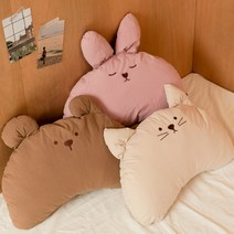 [하이주] 헬로 순면 애착 동물베개 유아 아기 어린이 베개(솜포함), 베개선택:하이버니