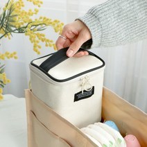 코니테일 라벨르 쿨러파우치(아기 이유식 피크닉 보냉백 보온보냉가방 미니), 01.블랙