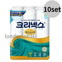 데코앤소프트 롤 화장지 휴지 티슈 24롤10팩 -로로