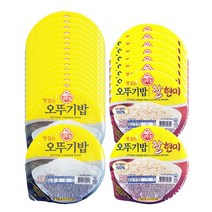 오뚜기밥210g 16입+찰현미210g 8입 총24입