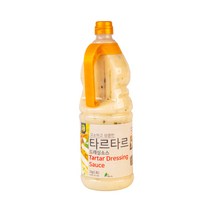 이슬나라 타르타르 드레싱 소스 2kg 연어 생선가스 튀킴소스 업소용 식자재 대용량 X 2, 2개