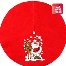 트리장식소품 X21 예쁜 크리스마스 트리스커트 트리커버 장식 소품, 1202416