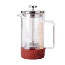 지드립 프렌치프레스 커피앤티프레스 500ml 고급 이중 내열유리
