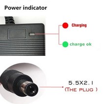 36 V 5A 리튬 전기 자전거 배터리 볼트 10S Ebike 스쿠터 이온 팬 DC 커넥터, 02 DC5521_03 UK