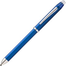 CROSS (크로스) Tech3 (텍스리) 복합 펜 메탈릭 블루 NAT0090-8ST