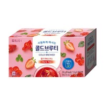 담터 콜드브루티 딸기 히비스커스 20T, 3개
