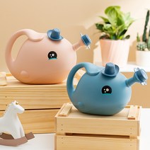 밀다 돌고래 물조리개 물뿌리개, 1.2L, 블루