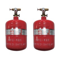소공간 소규모 자동소화장치 분리형 2개 18kg, 본상품선택
