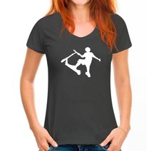 남자 T 셔츠 스턴트 스쿠터 재미 tshirt 코튼 탑스 반소매 대형 옷, 12 Women grey_04 M