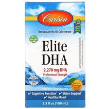 칼슨랩스 엘리트 DHA 오렌지 2270mg100ml 오메가3 EPA, 1개, 기본