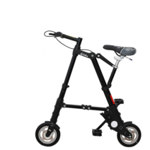 미니벨로 접이식자전거 자전거 경량 휴대용 단체대여, 8인치 럭셔리 강화 블루 풍선