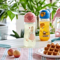 [모던하우스] 플라워가든 원터치 텀블러 400ml, 단품