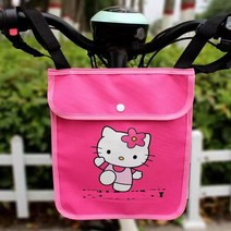 자전거안장가방 "Waterproof Leather" Electric Car Storage Bag Before The Skateboard Bicycle, 14 Pinkkittenclothpocke_01 2L