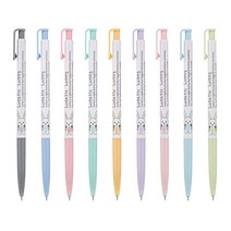 제노/캐릭터볼펜 0.38mm 1타 12입, OPTION 9.캐릭터볼펜 0.38mm_옐로우그린(잉크색상)