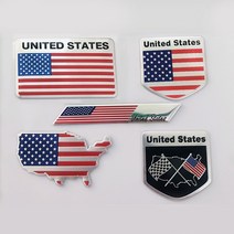 세븐힛 미국 엠블럼 자동차튜닝 차량스티커, 미국-1
